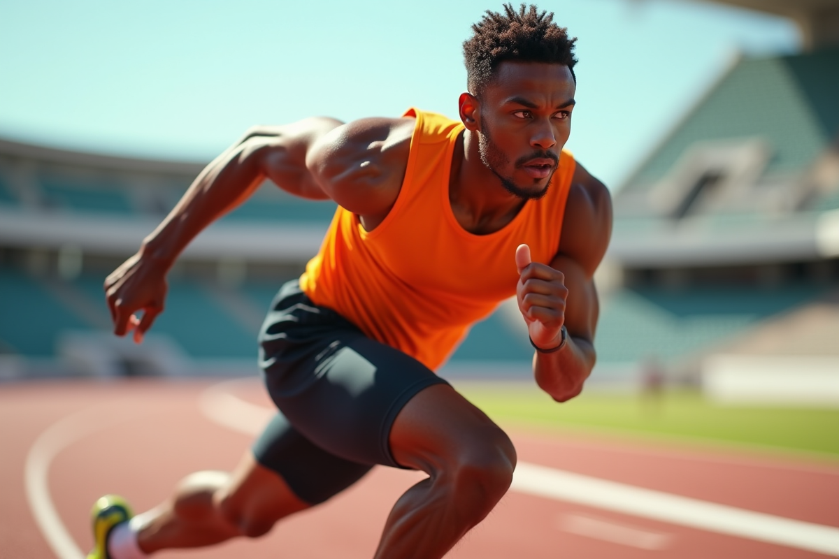 athlétisme rapide
