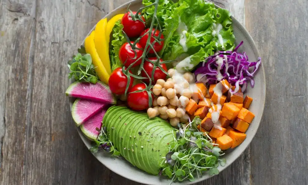 bowl of vegetable salads